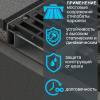 Лоток водоотводный мостовой Bridge Steel DN100 высотой от 55 до 100мм проходной с выпуском