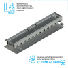 Лоток водоотводный мостовой Bridge Steel DN100 высотой от 55 до 100мм торцевой