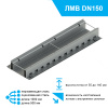 Лоток водоотводный мостовой Bridge Steel DN150 высотой от 55 до 140мм проходной