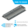 Лоток водоотводный мостовой Bridge Steel DN200 высотой от 60 до 160мм торцевой