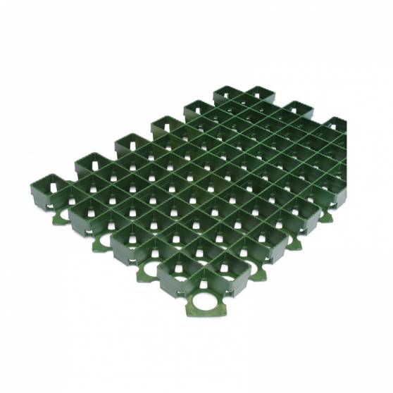 Решетка газонная РГ-60.40.3,8 пластиковая зеленая